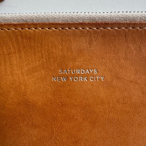 Saturdays NYC Leather Wallet - Picture 6 of 6